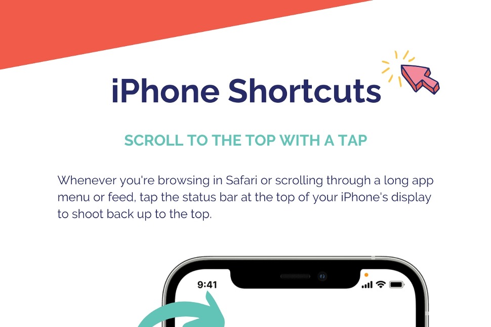 iPhone Shortcuts - Quick Scroll