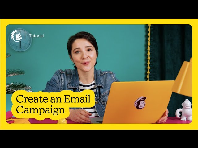 Mailchimp - create an email campaign