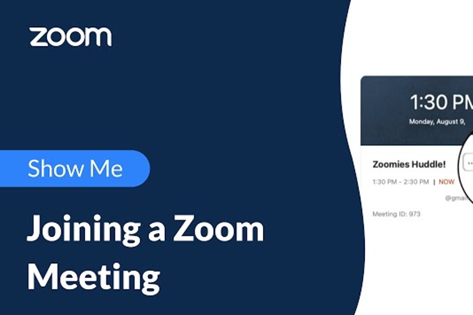 Zoom – Attending a Zoom meeting
